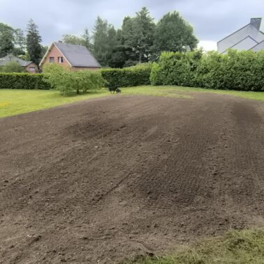 création de pelouse en Belgique avec Arbori-cime